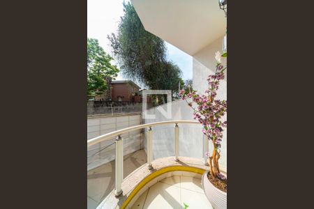 Varanda da Sala de casa para alugar com 3 quartos, 275m² em Jardim Bela Vista, Santo André