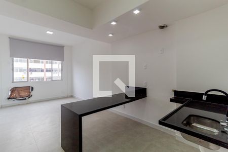 Sala/Cozinha de kitnet/studio à venda com 1 quarto, 28m² em Flamengo, Rio de Janeiro