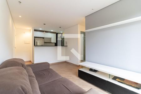 Sala de apartamento à venda com 2 quartos, 55m² em Vila Liviero, São Paulo