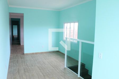 Sala de casa para alugar com 2 quartos, 83m² em Vila Jockei Clube, São Vicente