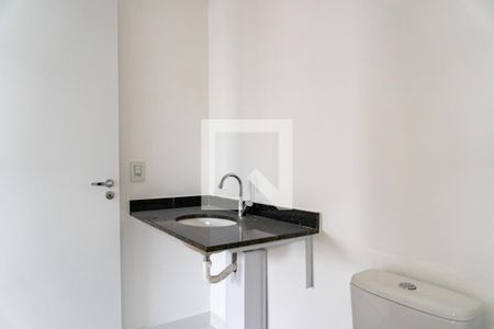 Banheiro de kitnet/studio à venda com 1 quarto, 38m² em Mirandópolis, São Paulo
