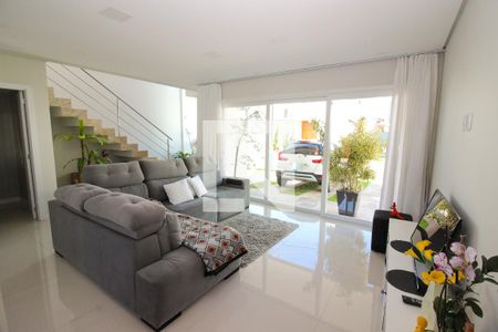Sala de Estar de casa de condomínio à venda com 3 quartos, 160m² em Hípica, Porto Alegre