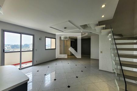 Sala de Estar/Jantar de apartamento à venda com 2 quartos, 235m² em Vila Moinho Velho, São Paulo