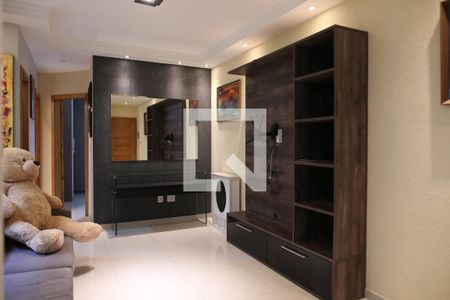 Sala de apartamento para alugar com 2 quartos, 110m² em Vila Camilópolis, Santo André