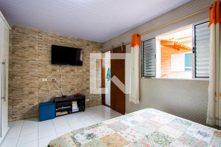 Quarto 1 - Suíte de casa à venda com 3 quartos, 175m² em Jardim do Estádio, Santo André