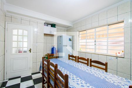 Sala de jantar de casa à venda com 3 quartos, 175m² em Jardim do Estádio, Santo André