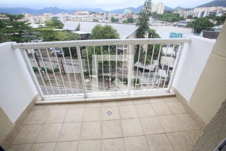 Varanda da Sala de apartamento à venda com 2 quartos, 62m² em Pechincha, Rio de Janeiro