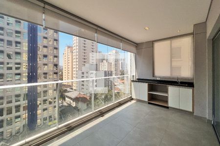 Varanda de kitnet/studio para alugar com 1 quarto, 46m² em Planalto Paulista, São Paulo