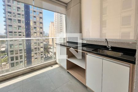 Varanda de kitnet/studio para alugar com 1 quarto, 46m² em Planalto Paulista, São Paulo