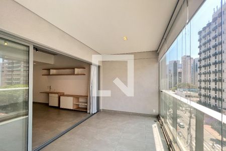 Varanda de kitnet/studio para alugar com 1 quarto, 46m² em Planalto Paulista, São Paulo