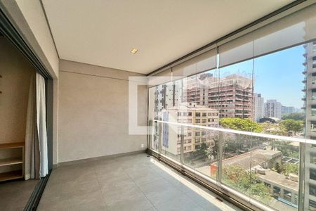 Varanda de kitnet/studio para alugar com 1 quarto, 46m² em Planalto Paulista, São Paulo