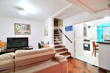 Sala de casa à venda com 3 quartos, 126m² em Utinga, Santo André