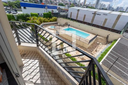 varanda de apartamento à venda com 3 quartos, 72m² em Vila Santo Estéfano, São Paulo