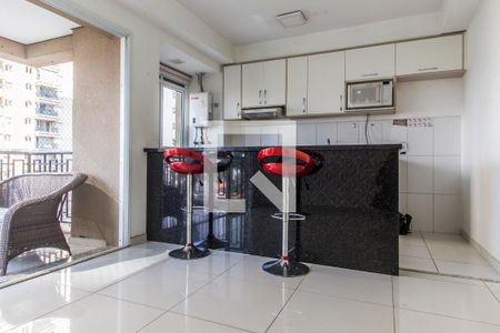 Sala de Jantar de apartamento para alugar com 1 quarto, 54m² em Alphaville Conde Ii, Barueri