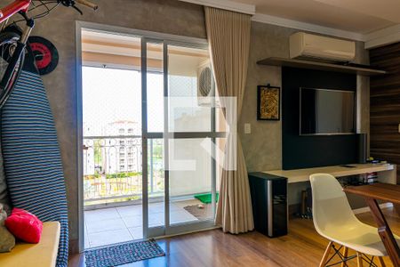 Sala de apartamento à venda com 2 quartos, 65m² em Jardim São Vicente, Campinas