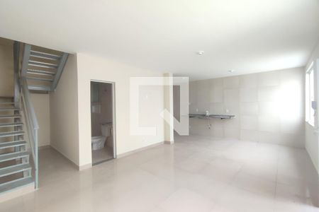 Casa de condomínio à venda com 77m², 2 quartos e 1 vaga1º Pav - Sala (conceito aberto)