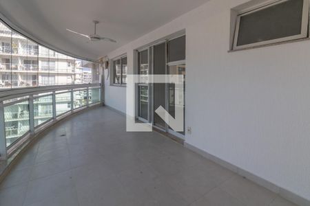 Varanda de apartamento à venda com 5 quartos, 180m² em Recreio dos Bandeirantes, Rio de Janeiro