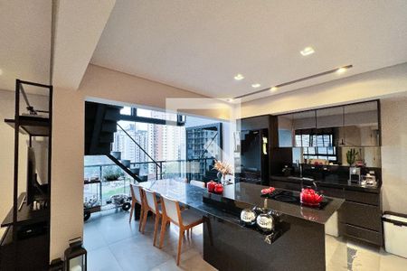 Sala de apartamento à venda com 1 quarto, 70m² em Vila Olímpia, São Paulo