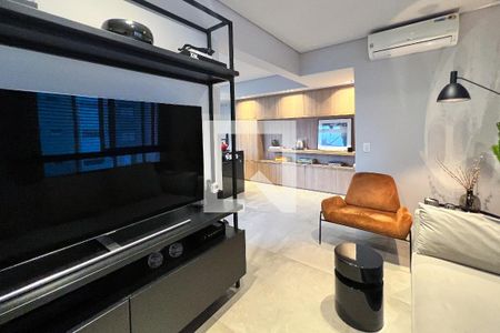 Sala de apartamento à venda com 1 quarto, 70m² em Vila Olímpia, São Paulo