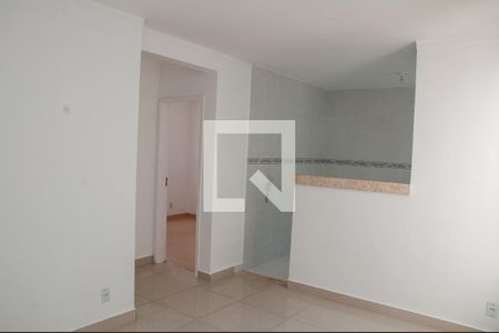 Sala de apartamento para alugar com 2 quartos, 45m² em Cabral, Contagem