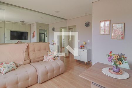 Sala de apartamento à venda com 3 quartos, 70m² em Santa Tereza, Belo Horizonte