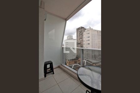 Varanda de kitnet/studio à venda com 0 quarto, 23m² em Centro, São Paulo