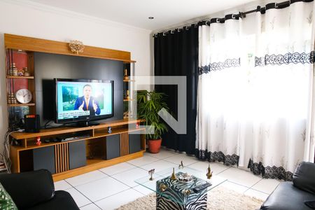 Sala de casa à venda com 3 quartos, 138m² em Parque Novo Oratório, Santo André