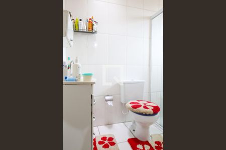 Banheiro da Suite de casa à venda com 3 quartos, 138m² em Parque Novo Oratório, Santo André