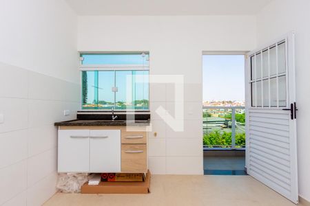 Cozinha de kitnet/studio à venda com 1 quarto, 27m² em Vila Canero, São Paulo