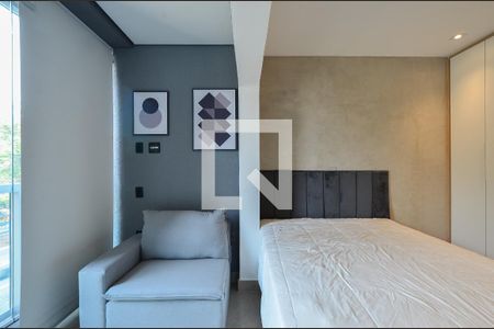 Sala/Quarto de kitnet/studio para alugar com 1 quarto, 28m² em Vila Clementino, São Paulo