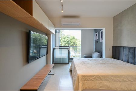 Sala/Quarto de kitnet/studio para alugar com 1 quarto, 28m² em Vila Clementino, São Paulo