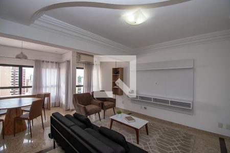 Sala de Estar/Jantar de apartamento à venda com 2 quartos, 110m² em Centro, Campinas
