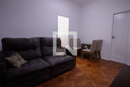 Sala de apartamento para alugar com 1 quarto, 45m² em Flamengo, Rio de Janeiro