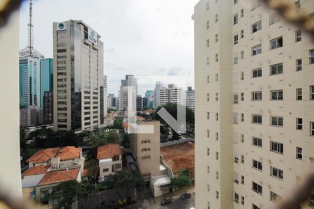 Vista da Sacada do Quarto de apartamento à venda com 1 quarto, 54m² em Aclimação, São Paulo