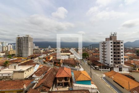 Vista da varanda de apartamento para alugar com 1 quarto, 61m² em Caiçara, Praia Grande