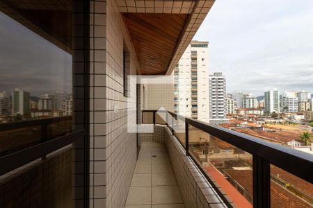 Varanda de apartamento para alugar com 1 quarto, 61m² em Caiçara, Praia Grande