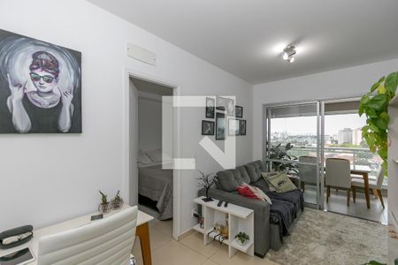 Sala de apartamento para alugar com 1 quarto, 48m² em Campo Belo, São Paulo