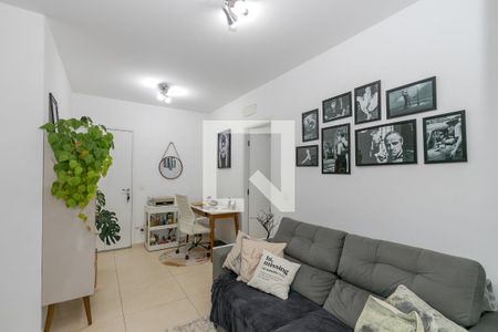 Sala de apartamento para alugar com 1 quarto, 48m² em Campo Belo, São Paulo