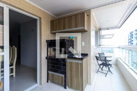 Varanda de apartamento para alugar com 3 quartos, 125m² em Canto do Forte, Praia Grande