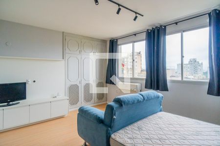 Sala/Quarto de kitnet/studio à venda com 1 quarto, 38m² em Centro Histórico, Porto Alegre