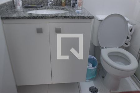 Banheiro da Suíte de apartamento para alugar com 2 quartos, 70m² em Vila Nova Alba, São Paulo