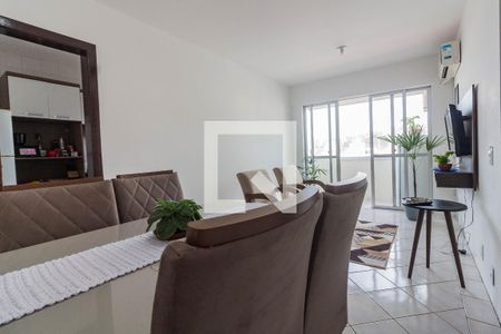 Sala de apartamento para alugar com 1 quarto, 49m² em Nossa Senhora do Rosario, São José