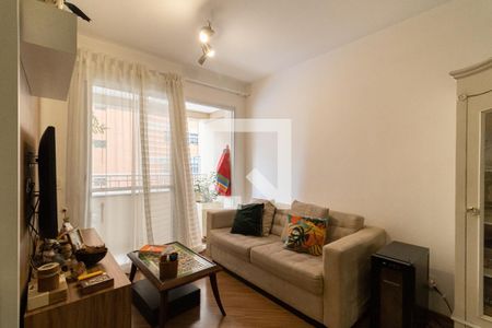 Sala de apartamento à venda com 3 quartos, 69m² em Vila Moinho Velho, São Paulo