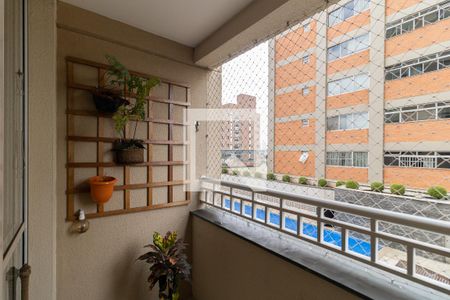 Varanda da Sala de apartamento à venda com 3 quartos, 69m² em Vila Moinho Velho, São Paulo