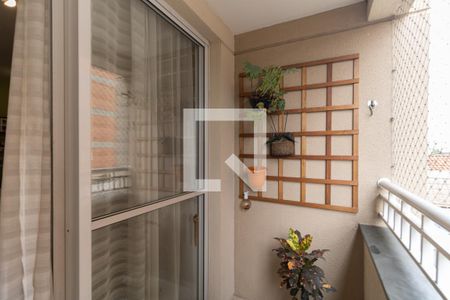 Varanda da Sala de apartamento à venda com 3 quartos, 69m² em Vila Moinho Velho, São Paulo