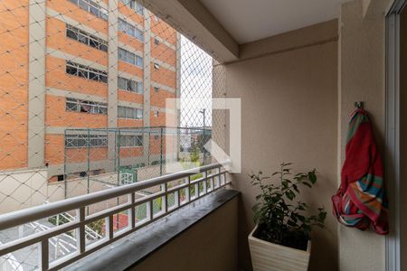 Varanda da Sala de apartamento à venda com 3 quartos, 69m² em Vila Moinho Velho, São Paulo