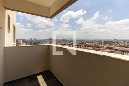 Varanda da Sala de apartamento para alugar com 2 quartos, 60m² em Jardim Ester, São Paulo