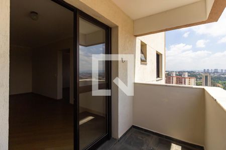 Varanda da Sala de apartamento para alugar com 2 quartos, 60m² em Jardim Ester, São Paulo