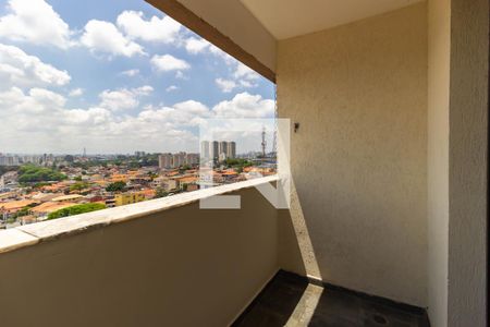 Varanda da Sala de apartamento para alugar com 2 quartos, 60m² em Jardim Ester, São Paulo