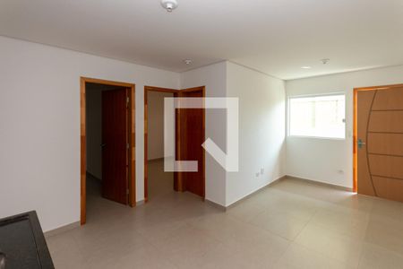 Sala e Cozinha de apartamento à venda com 2 quartos, 47m² em Chácara Mafalda, São Paulo